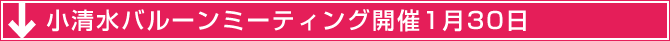 小清水バルーンミーティング開催1月30日